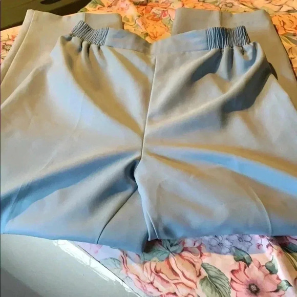 Monterey Canyon Women’s light blue Ladies Pants size 12 With Elastic Waist - Picture 4 of 8